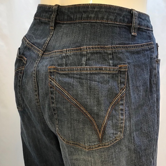 🔵Size 3 Petite Right Fit Stretch Bootcut-Medium - Picture 12 of 16